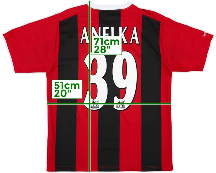 2003-04 Manchester City Away Shirt Anelka #39 - 9/10 - (M)