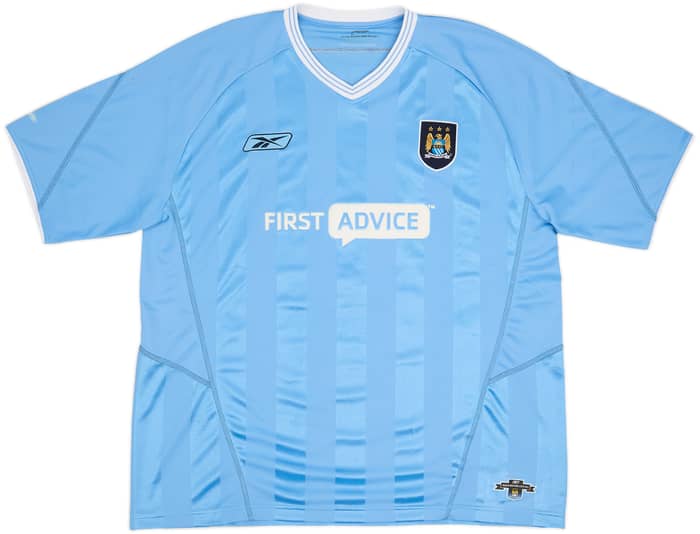 2003-04 Manchester City Home Shirt Anelka #39 - 8/10 - (XXL)