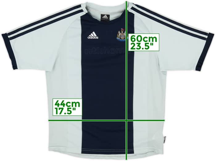 2002-03 Newcastle Away Shirt - 4/10 - (Y)