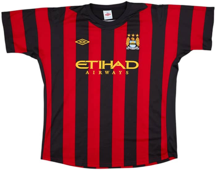 2011-12 Manchester City Away Shirt Kun Aguero #16 - 6/10 - (XXL)