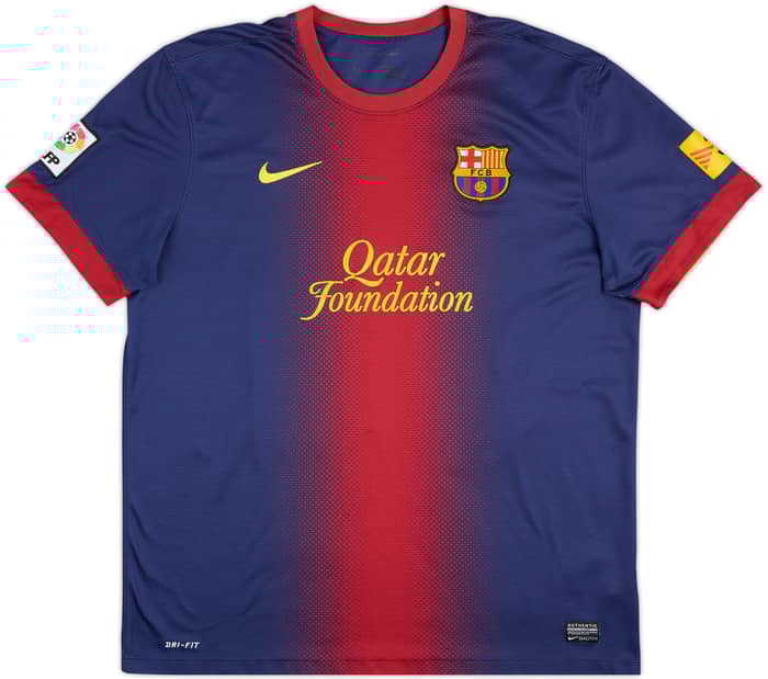 2012-13 Barcelona Home Shirt Messi #10 - 6/10 - (XL)