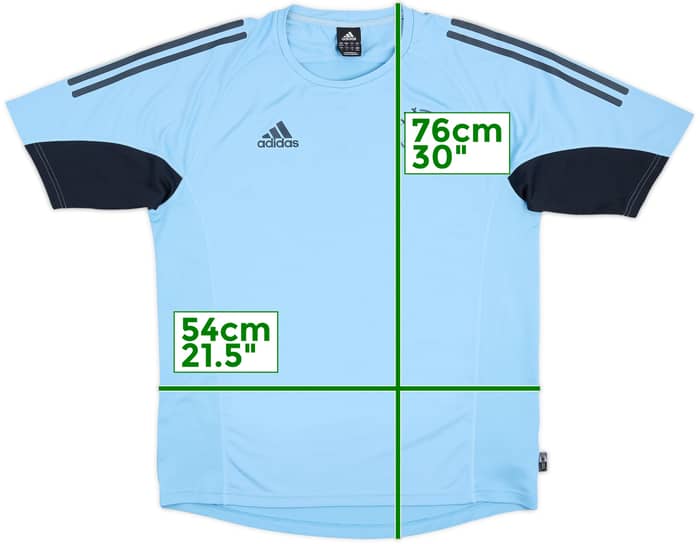 2002-03 Ajax adidas Training Shirt - 8/10 - (M/L)