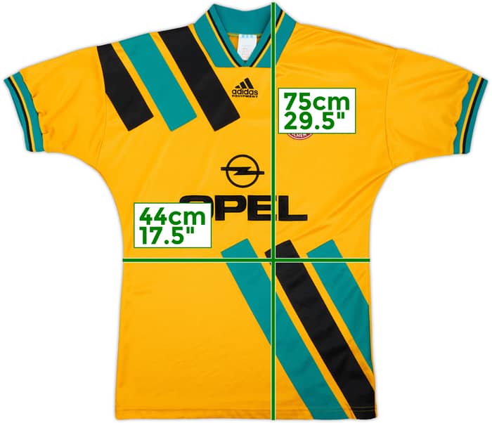 1993-96 Bayern Munich Away Shirt - 9/10 - (S)