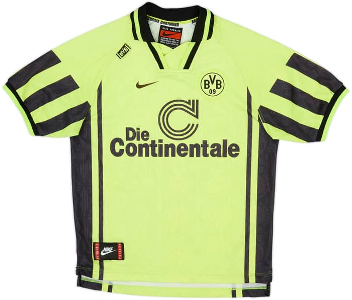 1996-97 Borussia Dortmund Home Shirt - 7/10 - (L.Boys)