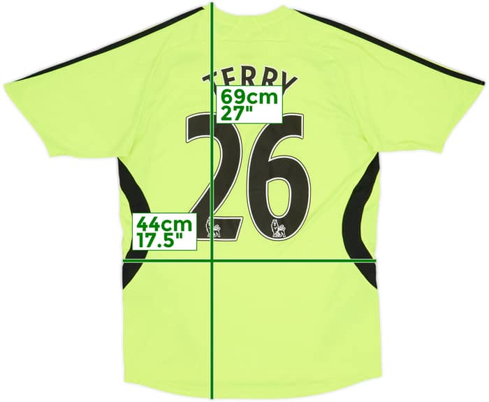 2007-08 Chelsea Away Shirt Terry #26 - 7/10 - (L.Boys)