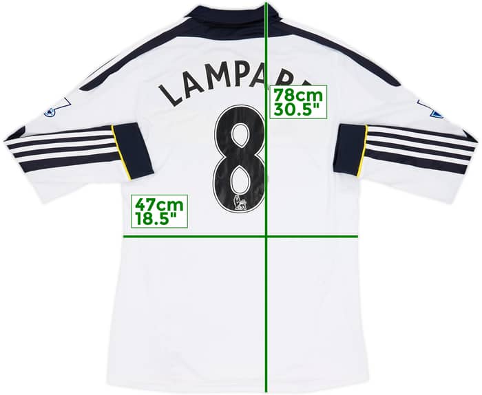 2011-12 Chelsea Third L/S Shirt Lampard #8 - 6/10 - (S)