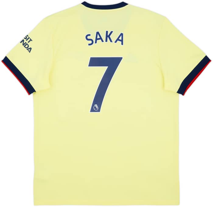 2021-22 Arsenal Away Shirt Saka #7 - 6/10 - (XL)