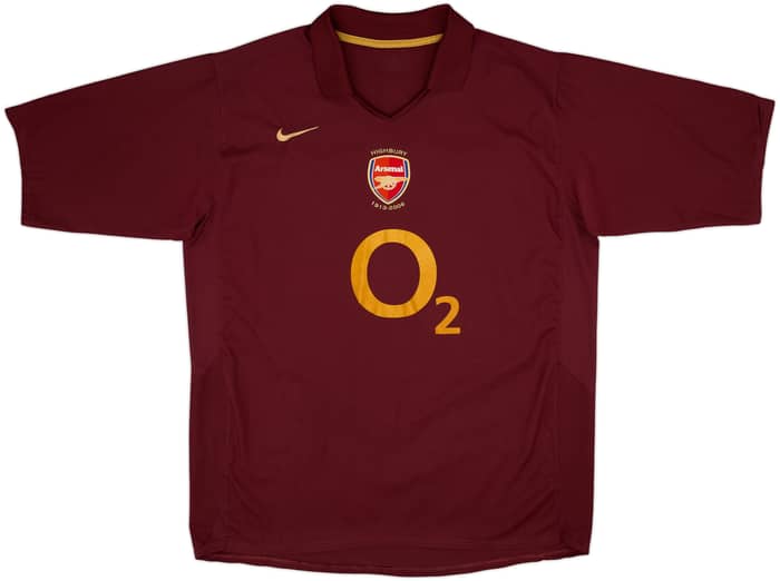 2005-06 Arsenal Home Shirt Henry #14 - 8/10 - (XXL)