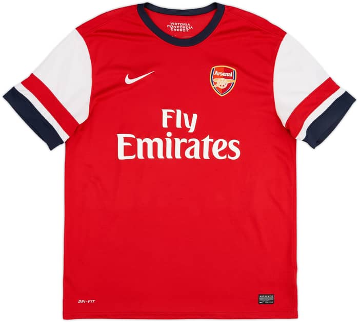 2012-14 Arsenal Home Shirt Arteta #8 - 7/10 - (L)