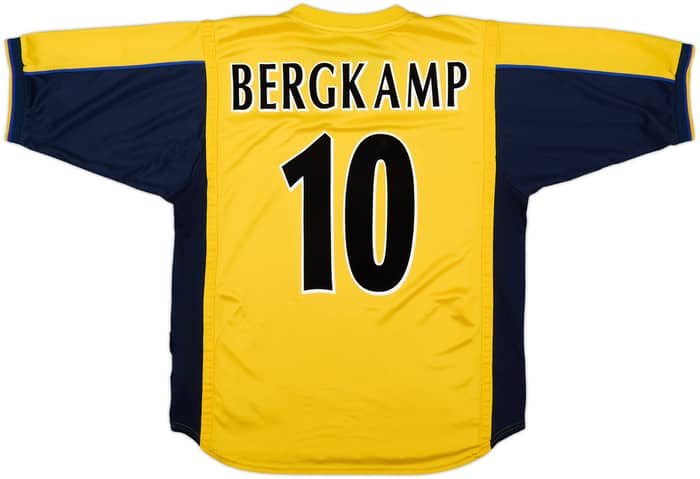 1999-01 Arsenal Away Shirt Bergkamp #10 - 6/10 - (L)