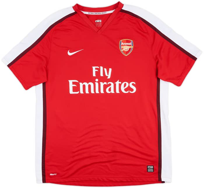 2008-10 Arsenal Home Shirt Fabregas #4 - 8/10 - (XL)