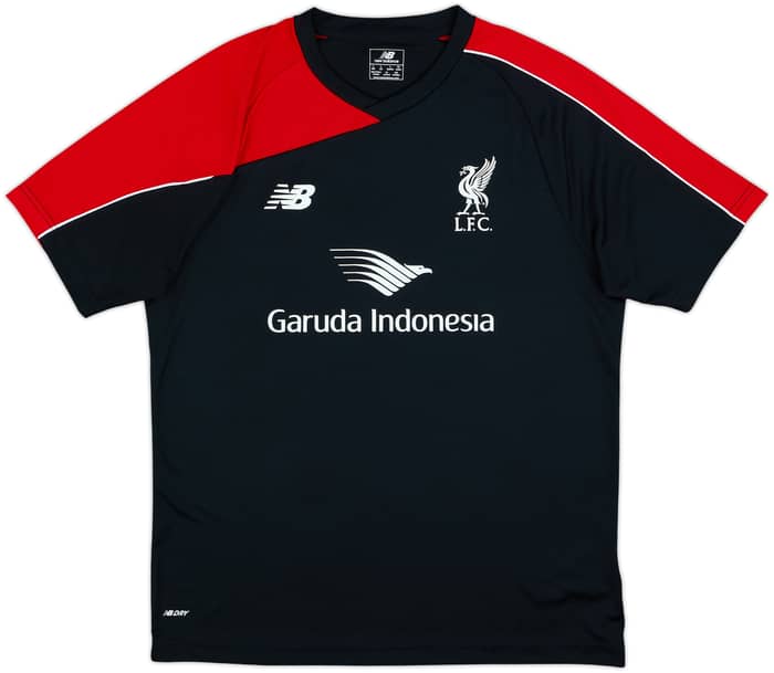 2015-16 Liverpool New Balance Training Shirt - 7/10 - (L)