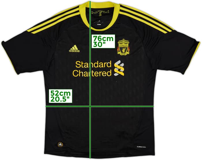 2010-11 Liverpool Third Shirt - 4/10 - (L)