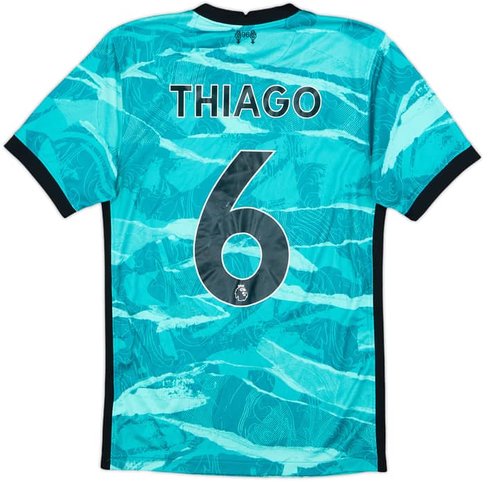 2020-21 Liverpool Away Shirt Thiago #6 - 5/10 - (XS)