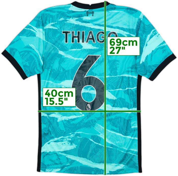 2020-21 Liverpool Away Shirt Thiago #6 - 5/10 - (XS)