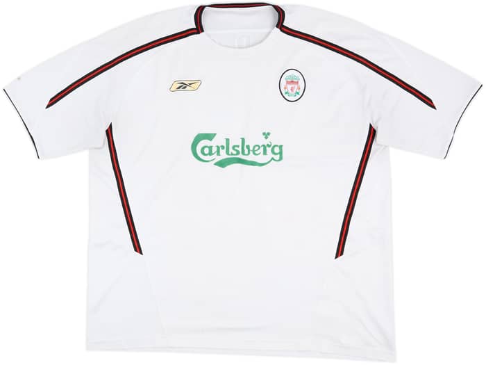 2003-04 Liverpool Away Shirt Gerrard #17 - 6/10 - (XXL)