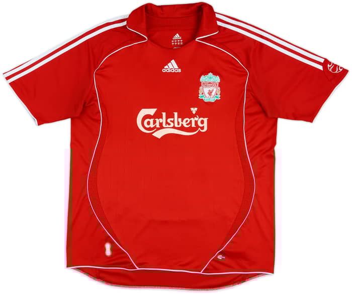 2006-08 Liverpool Home Shirt Alonso #14 - 6/10 - (XL)