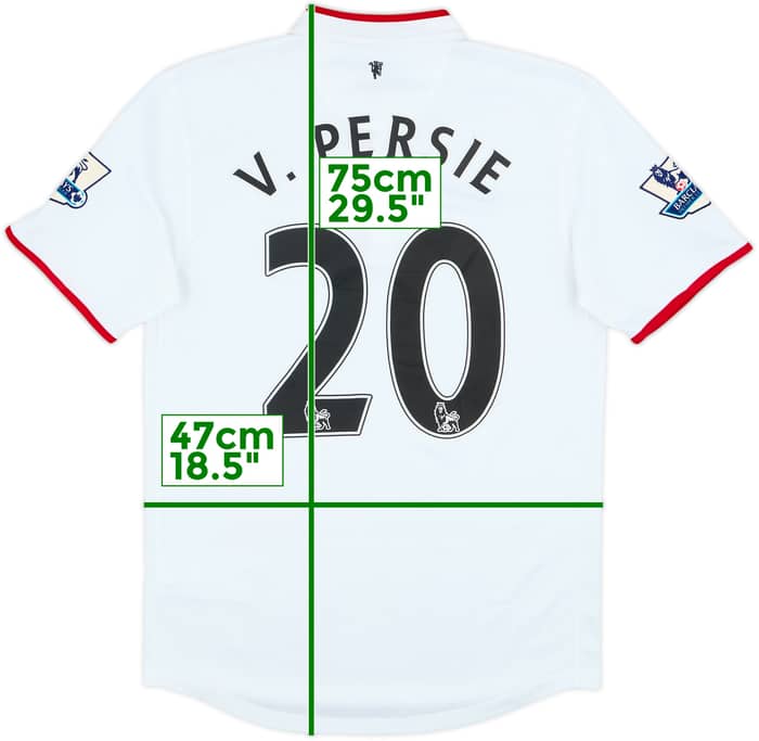 2012-14 Manchester United Away Shirt V. Persie #20 - 7/10 - (S)