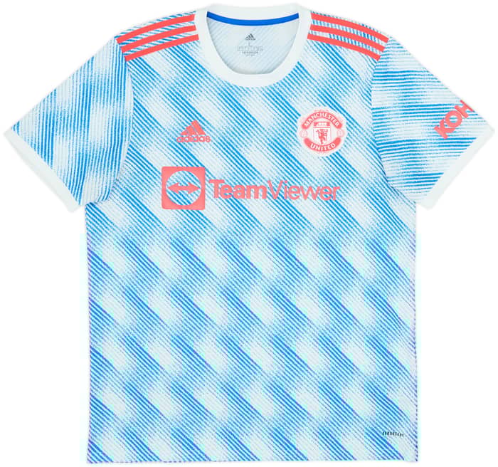 2021-22 Manchester United Away Shirt B.Fernandes #18 - 10/10 - (L)
