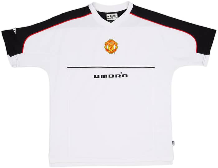 2000-01 Manchester United Umbro Training Shirt - 8/10 - (M)