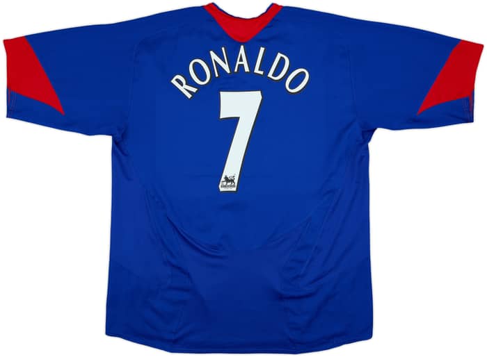 2005-06 Manchester United Away Shirt Ronaldo #7 - 8/10 - (XL)