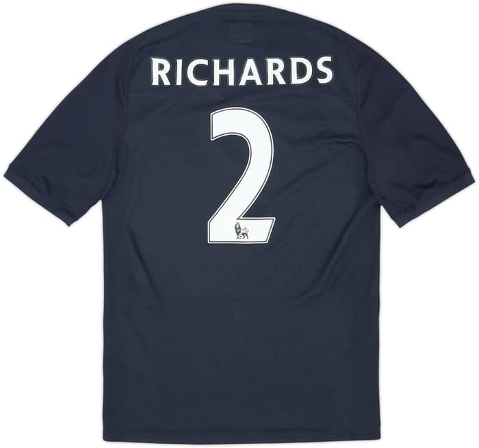 2010-12 Manchester City Away Shirt Richards #2 (S)
