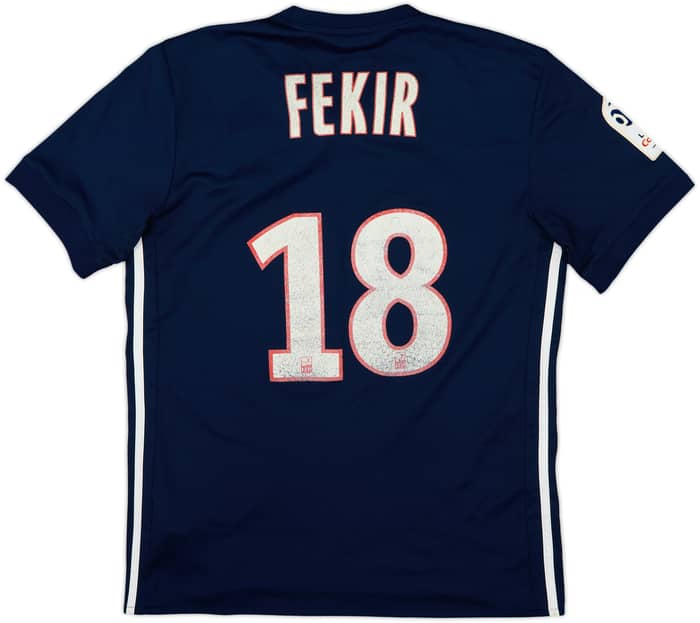 Camiseta de visitante del Lyon 2017-18 Fekir #18 - 5/10 - (M)