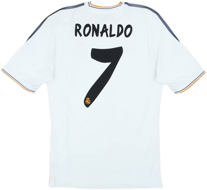 2013-14 Real Madrid Home Shirt Ronaldo #7 - 6/10 - (M)