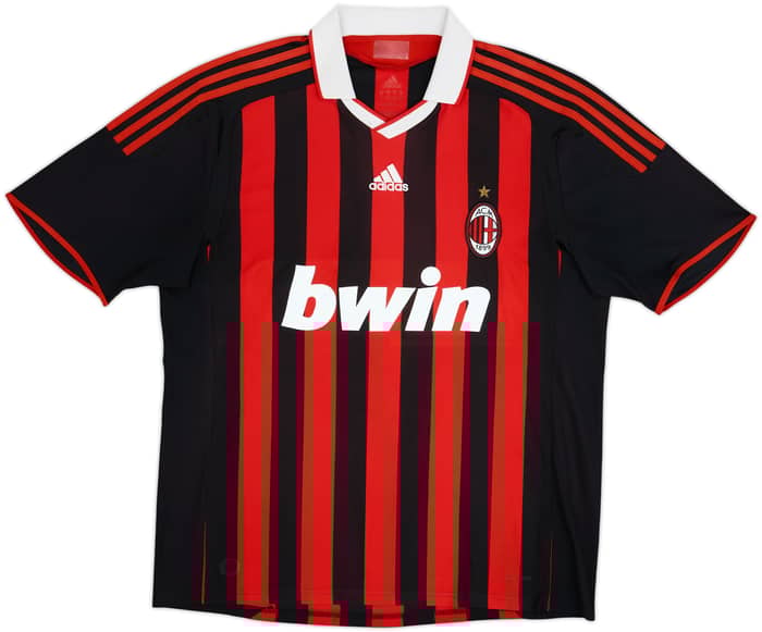 2009-10 AC Milan Home Shirt Pato #7 - 7/10 - (XL)