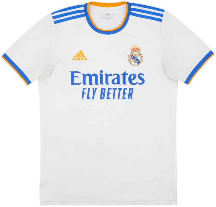 2021-22 Real Madrid Home Shirt - 5/10 - (S)