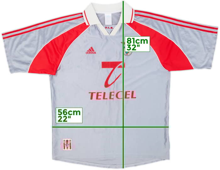 1999-00 Benfica Away Shirt - 7/10 - (L)