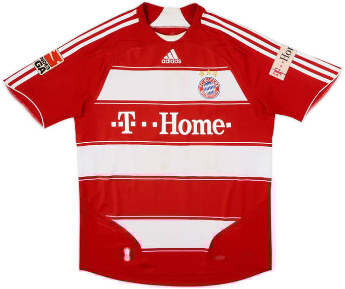 2007-08 Bayern Munich Home Shirt Toni #9 - 5/10 - (M)