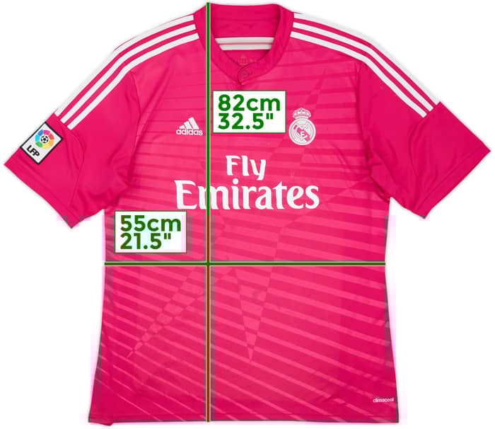 2014-15 Real Madrid Away Shirt - 4/10 - (XL)