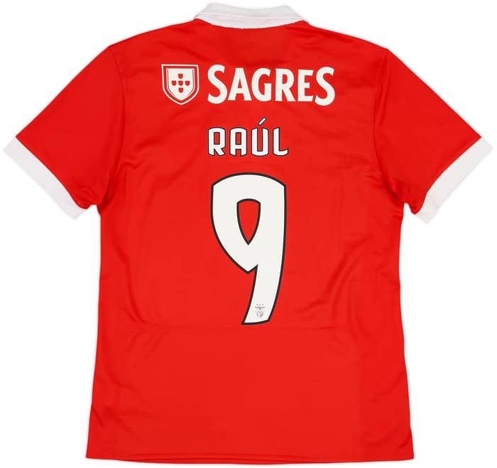 2017-18 Benfica Home Shirt Raul #9 - 6/10 - (M)