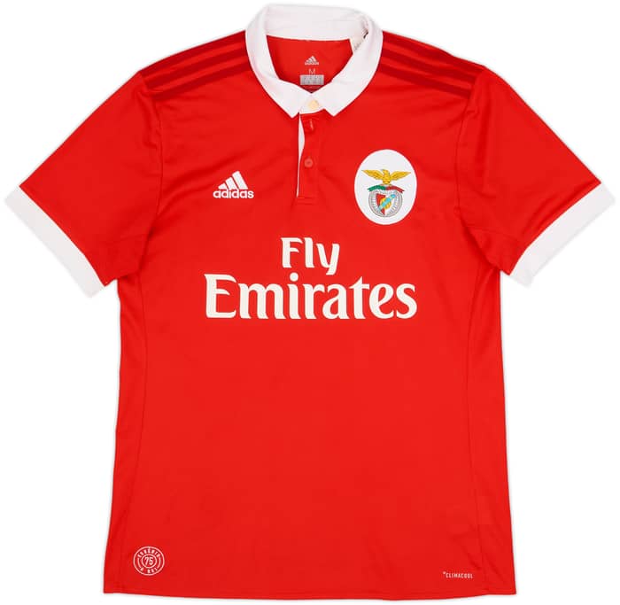 2017-18 Benfica Home Shirt Raul #9 - 6/10 - (M)