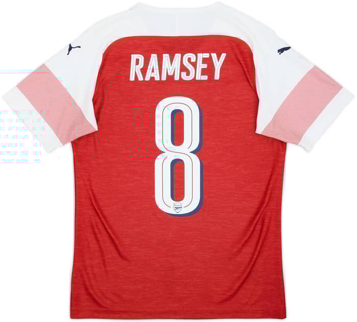 2018-19 Arsenal Home Shirt Ramsey #8 - 7/10 - (S)