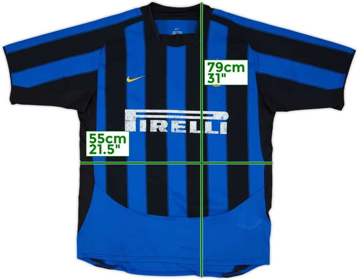 2003-04 Inter Milan Home Shirt - 5/10 - (L)