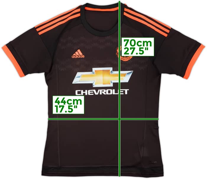 2015-16 Manchester United Third Shirt - 4/10 - (S)