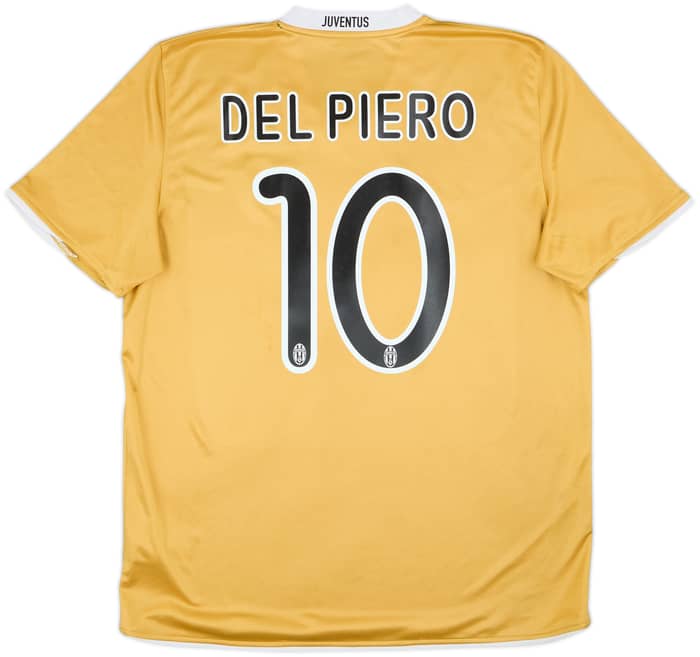 Camiseta de visitante del Juventus 2008-09 Del Piero #10 - 6/10 - (XL)