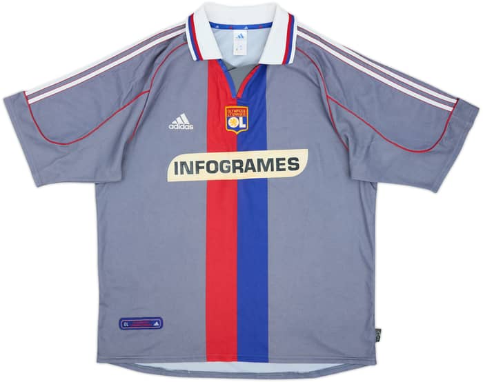 2000-01 Lyon Away Shirt - 6/10 - (XL)