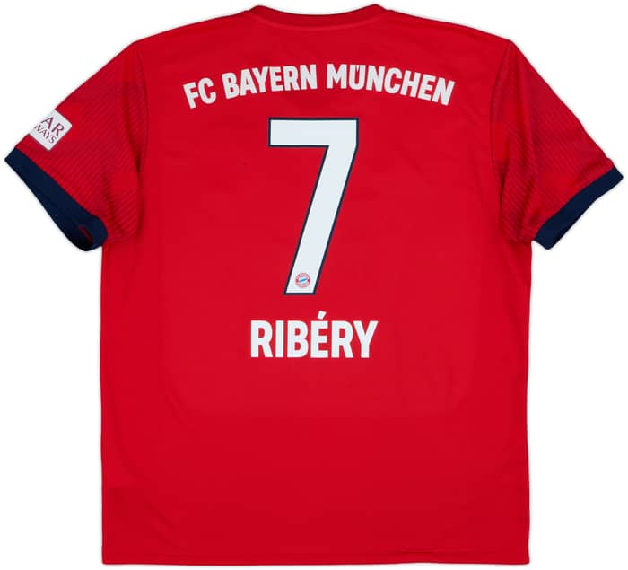 2018-19 Bayern Munich Home Shirt Ribery #7 - 5/10 - (L)