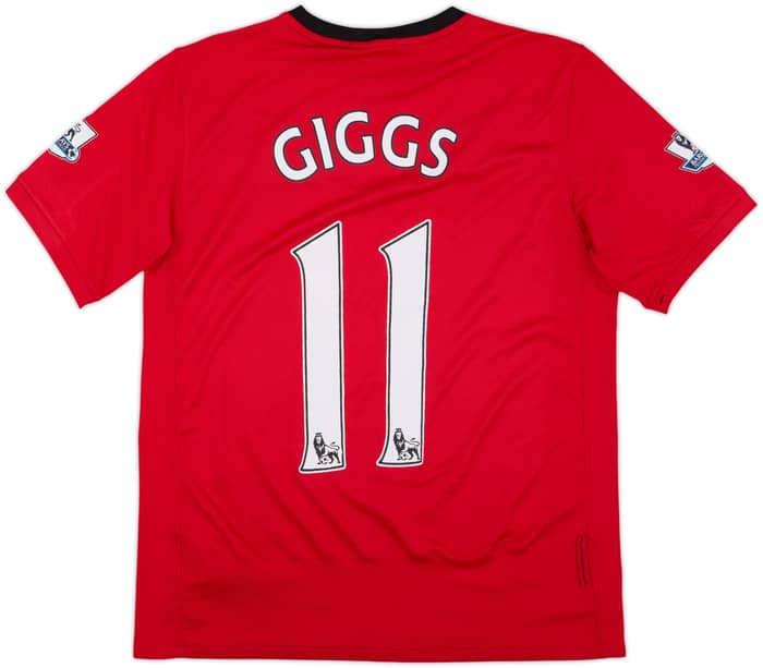 2009-10 Manchester United Home Shirt Giggs #11 - 5/10 - (XL.Boys)