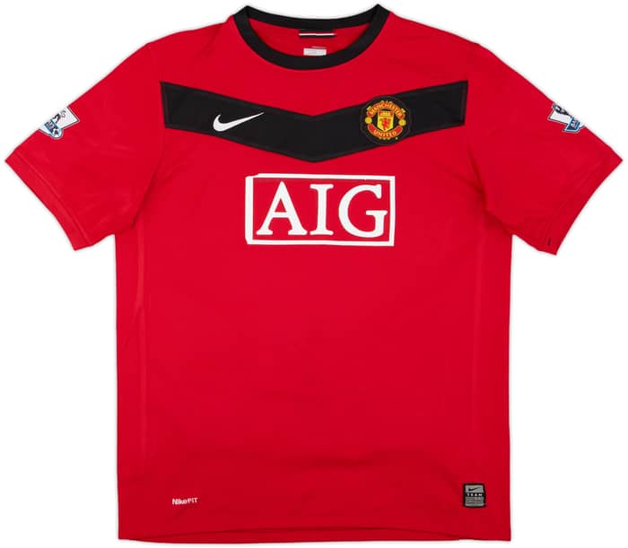 2009-10 Manchester United Home Shirt Giggs #11 - 5/10 - (XL.Boys)