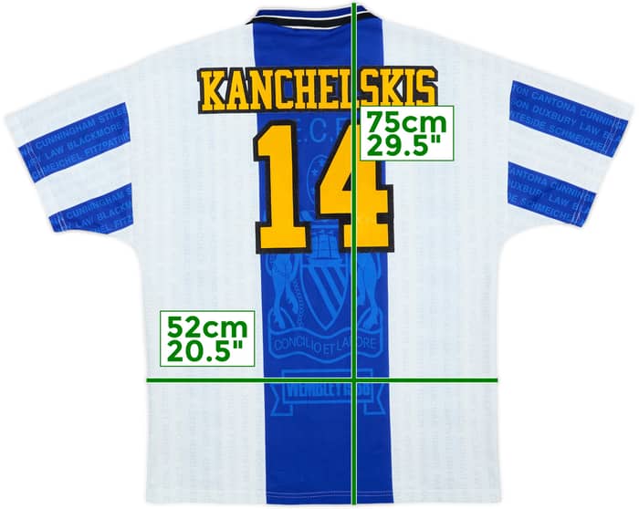 1994-96 Manchester United Third Shirt Kanchelskis #14 - 8/10 - (M)
