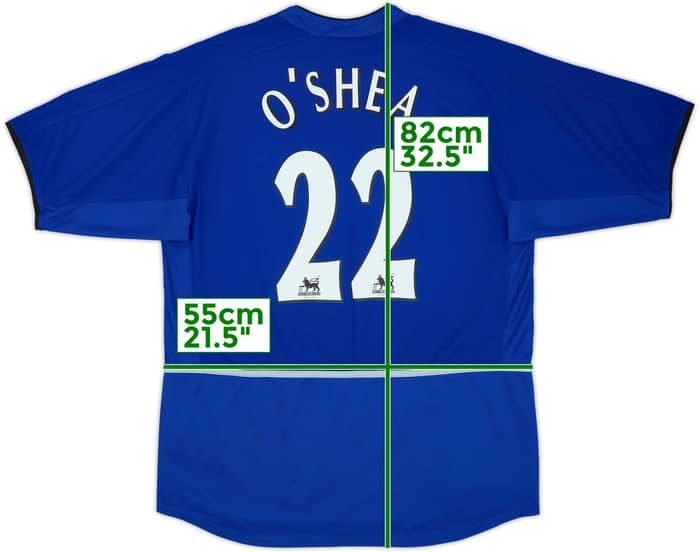 2002-03 Manchester United Third Shirt O'Shea #22 - 8/10 - (L)