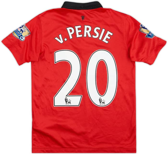 2013-14 Manchester United Home Shirt v.Persie #20 - 6/10 - (M.Boys)