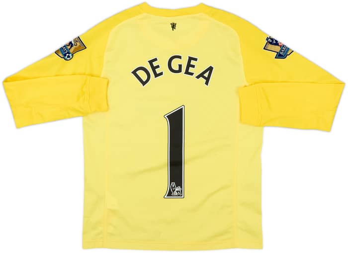 2013-14 Manchester United GK Shirt De Gea #1 - 8/10 - (M.Boys)