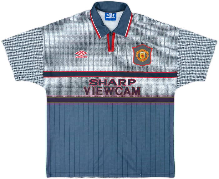 1995-96 Manchester United Camiseta Visitante Cantona #7 - 9/10 - (L)