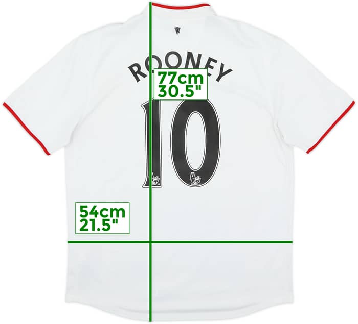 2012-14 Manchester United Away Shirt Rooney #10 - 6/10 - (L)