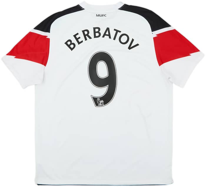 2010-12 Manchester United Away Shirt Berbatov #9 - 6/10 - (L)